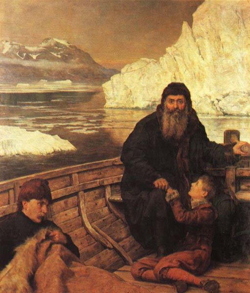 The Last Voyage of Henry Hudson, circa 1881