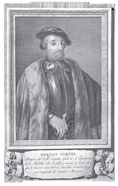 Portrait of Hernán Cortés