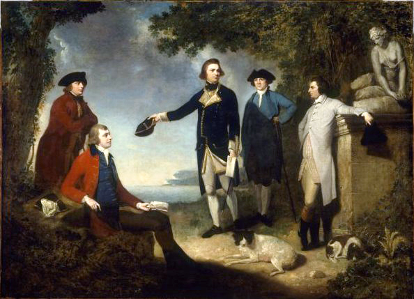 Captain James Cook and company, circa 1771