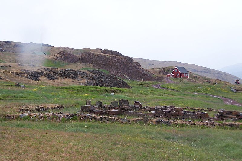 The ruins at Brattahlid