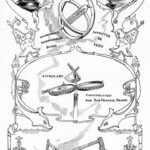 E129.H8 B2 Rare Page from book showing navigational tools, including the Davis Quadrant or backstaff. The Mariners' Museum E129.H8 B2 Rare