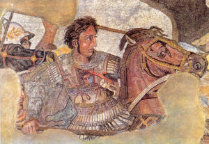 Battle of Issus, Alexander the Great and Bucephalus