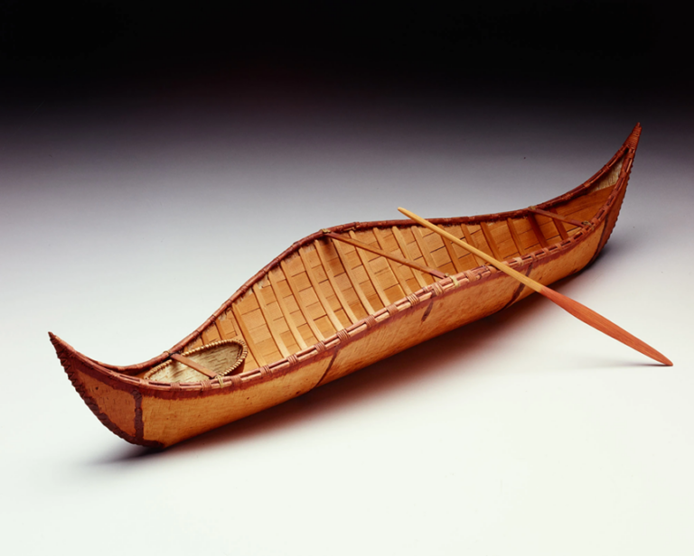 Beothuk Birchbark Canoe - Ages of Exploration