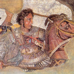 Battle of Issus, Alexander the Great and Bucephalus