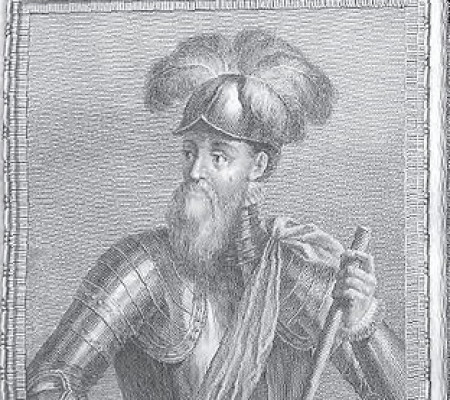Portrait of Francisco Pizarro, conqueror of the Incan Empire